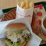 MOS BURGER - 釧路ザンタレバーガー&ポテトＳセット