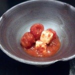 髙はし - フルーツトマトとクリームチーズのキムチ（2015.1120）昼