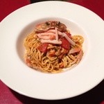 Trattoria La Cala - セイコカニのパスタ2014年の写真