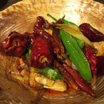 紅紅火火 - 2015.11. カンパチの唐辛子炒め