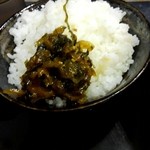 イレブンスパイス まろ亭 - カレーにあう高菜漬け