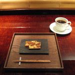 茶菓円山 - 松風とコーヒー(2015.11)