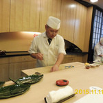 山玄茶 - カウンターの中央には、ご主人