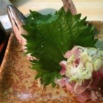 紅梅 - 2015 紅梅 ★鯵のたたき（750円）★鯵のたたき