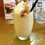 マグズカフェ - 11月限定＠キャラメルりんごスムージー