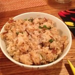 ステーキキッチン ボストンコモン - ガーリックライス