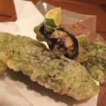 さとう - 牡蠣の磯辺揚げ