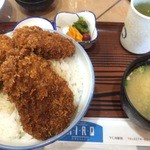 ヒロ - 下仁田かつ丼大盛【料理】