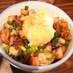 AFURI - 炙りコロチャーシュー丼（680円）