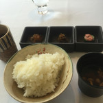 嵐山MITATE - ご飯とお供