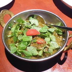 タンドールバル カマルプール - ラムミントカレー￥１３８０