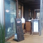 お店の外観です。