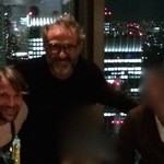 Osteria Francescana - Noma at Mandarin Oriental Tokyoにて Massimo Bottura氏・René Redzepi氏と一緒に撮影して頂きました。