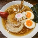 麺や 紡 - 淡成らーめん600円＋味玉100円