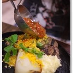 一肉十菜 - 180g トマトサルサソース トッピングはアボカドチーズ