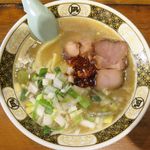 すごい煮干ラーメン凪 - すごい煮干ラーメン塩のアップ