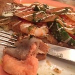 クレープリー・アルション - カンカル、、中身がたっぷり