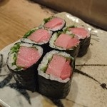 亀すし　本店 - トロ鉄火 あて