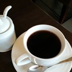 穀菜健美 cafe - セットのあずき茶