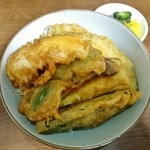 滝乃家 - セットの天丼