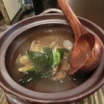 あぷちゃ - ミツバとか入れて出来上がり～♪＜2015年11月＞