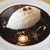 洋風食堂 アオキヤ - 料理写真:バーニングブラックカレー。衝撃の辛さ100倍