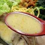神山 - H.27.11.26.昼 スープリフト(神盛ラーメン)