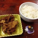 神山 - H.27.11.26.昼 ランチメニューC 唐揚げセット +170円