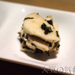 焼肉うしごろ - 長芋とあおさのナムル