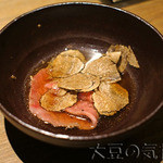 焼肉うしごろ - トリュフとサーロインのしゃぶしゃぶ