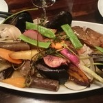 バルストロ タヒーノ - モリモリ野菜を食べる