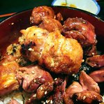 焼鳥 深川 - 焼鳥 深川 ＠茅場町 焼鳥丼 かしわ