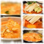 豆腐チゲ・・・二人で食べ切りました!!