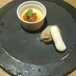 祇園迦陵 - デザート①：カスタードプリン他