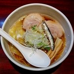 らーめん 千太 - 新煮干し･大盛（800+100円）