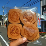 近藤菓子店 - オマケの名物みつきせんべいが、これまた旨い（2015年10月18日）