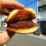 近藤菓子店 - 蜂蜜、味醂入りの極甘ゴッテリ粒餡（2015年10月18日）