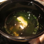 あなご料理 柊 - お吸い物