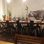 ハンバーグ＆ステーキ 听 梅小路店 - 内観