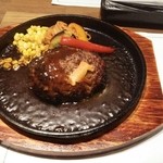 ハンバーグ＆ステーキ 听 梅小路店 - 合挽き肉のハンバーグ