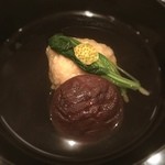 まき村 - 車海老のしんじょう 器も素敵