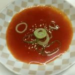 たつ屋 - 豚足のつけダレ