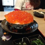 フリーダム ロード - H.27.11.26.夜 イクラ丼 3,900円 1g=10円
