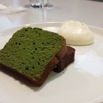 44905362 - あずきとカカオのフォンダン　あずきとカカオのガトー