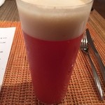 ペペロッソ - ブラットオレンジビール　680円