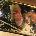 くろ﨑 - 鯖 新潟のかんずりを忍ばせて