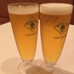 il Sorriso - H27.11
      まずはビールで乾杯です(*^^*)