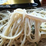 遊の丘 - 農林水産大臣賞受賞生産農家産「会津のかおり」100％の十割蕎麦（H27.11.27撮影）