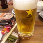 大衆酒場 斎藤 - 生ビールとお通し