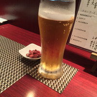 フーロン - 突き出しでピーナッツ。中華っぽくて良い‼︎